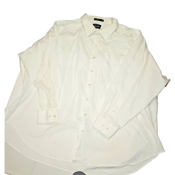 Nautica Other - Nautica Men’s Classic White Button‑Up Long Sleeve Shirt Size L